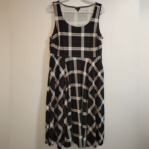 Torrid Plaid Sleeveless Dress Size 2X